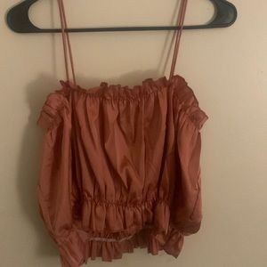 Satin Summer Blouse